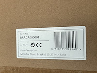 Ca. 14x monitor stand bracket 13-27" solid sam creative, braga000001 - afbeelding 3 van  5