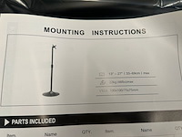 Ca. 14x monitor stand bracket 13-27" solid sam creative, braga000001 - afbeelding 5 van  5