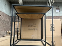 Ca. 14x set van 2 rotan bijzettafels, crate & cargo - afbeelding 1 van  4