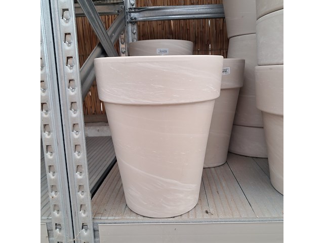 Ca. 14x stenen bloempot - afbeelding 3 van  10