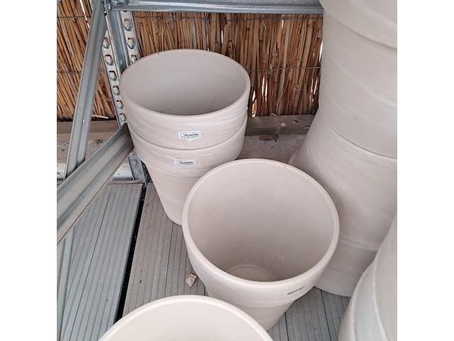 Ca. 14x stenen bloempot - afbeelding 7 van  10