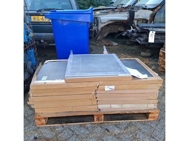 Ca. 15 pak a 4 stuk vloertegel villeroy en boch, spothlight, anthracite matt - afbeelding 4 van  6