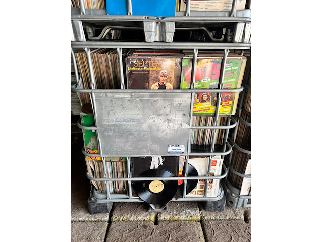 Ca. 1500x accubak lp's vinyl / langspeelplaten, 12-inch vinyl - afbeelding 1 van  1