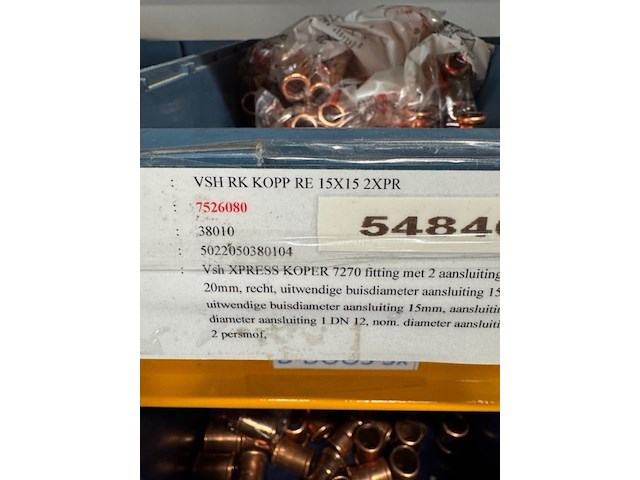 Ca. 1500x diverse perskoppeling, vsh, xpress cu - afbeelding 6 van  40