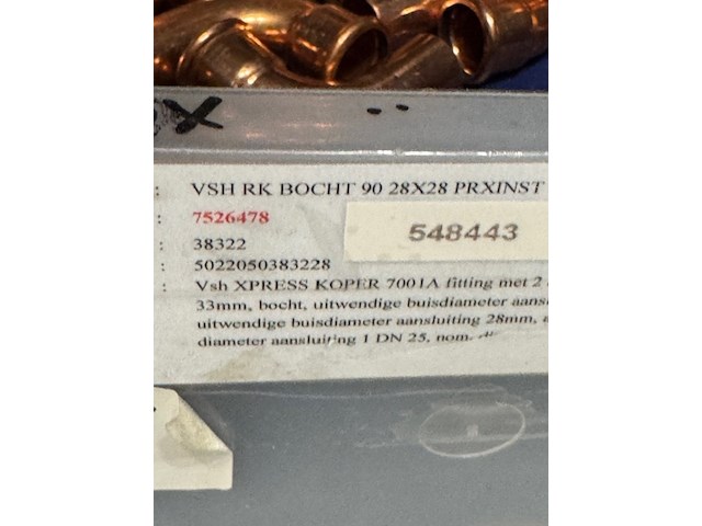 Ca. 1500x diverse perskoppeling, vsh, xpress cu - afbeelding 35 van  40