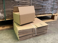 Ca. 1500x verzenddozen 20x15x10cm, bruin - afbeelding 1 van  3
