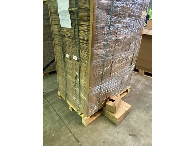 Ca. 1500x verzenddozen 20x15x10cm, bruin - afbeelding 2 van  3