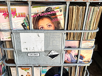 Ca. 1500x vinyl lp's / langspeelplaten in krat, 12-inch vinyl - afbeelding 1 van  1