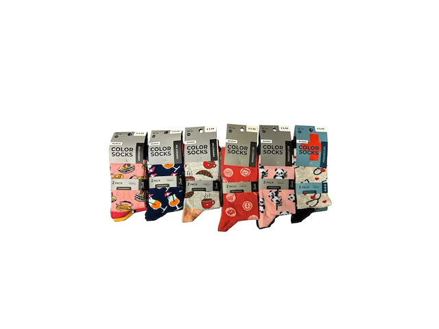 Ca. 150x color socks 2-pack - afbeelding 2 van  2