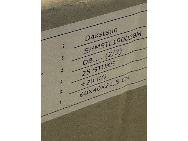 Ca. 150x daksteun, shmstl190028m - afbeelding 4 van  4