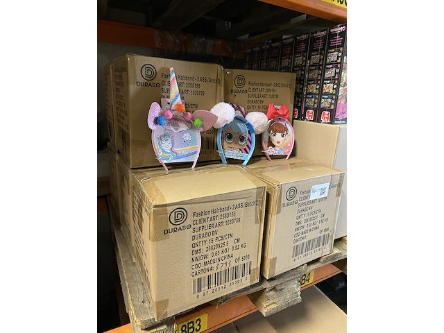 Ca. 150x diverse fleurige haarbanden - afbeelding 1 van  5