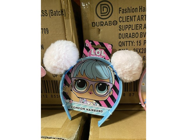 Ca. 150x diverse fleurige haarbanden - afbeelding 4 van  5