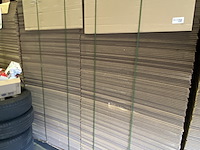 Ca. 150x grote verzenddozen 100x100x40cm dubbelgolf, bruin - afbeelding 1 van  3