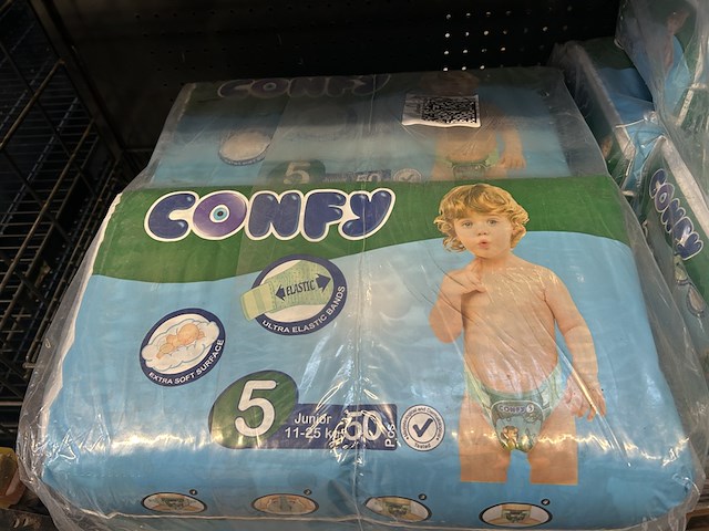 Ca. 150x luier junior 11-25 kg, confy - afbeelding 2 van  3