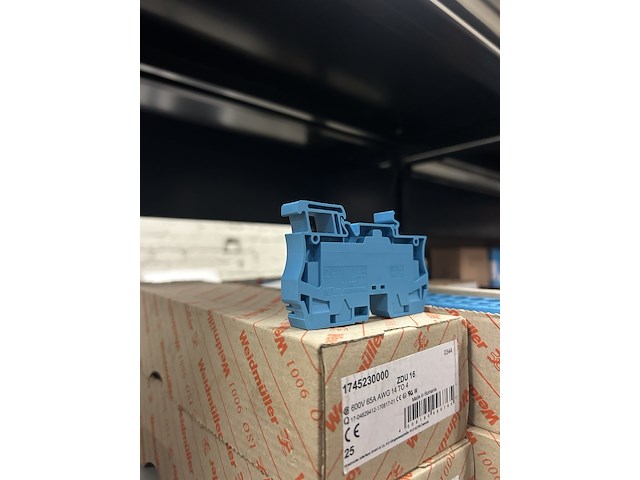 Ca. 150x verbindingsrijgklem weidmuller - afbeelding 4 van  5