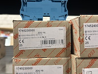 Ca. 150x verbindingsrijgklem weidmuller - afbeelding 5 van  5