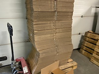 Ca. 150x verzenddozen 41x48x20cm dubbelgolf, bruin - afbeelding 1 van  4