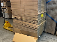 Ca. 150x verzenddozen 70x54x30cm dubbelgolf, bruin - afbeelding 2 van  5