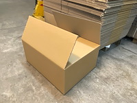 Ca. 150x verzenddozen 70x54x30cm dubbelgolf, bruin - afbeelding 3 van  5