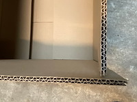 Ca. 150x verzenddozen 70x54x30cm dubbelgolf, bruin - afbeelding 4 van  5