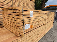 Ca. 154x douglas planken fijnbezaagd, 25x150mm, lengte 400cm - afbeelding 4 van  4