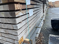 Ca. 154x douglas regels fijnbezaagd, 50x75mm, lengte 250cm - afbeelding 2 van  3