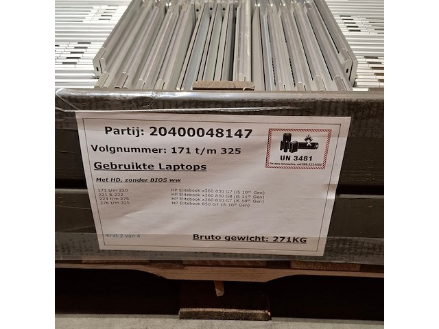 Ca. 154x laptop, hp, o.a. elitebook x360 830 g7 - afbeelding 19 van  26
