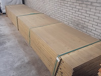 Ca. 154x vuren geïmpregneerde rabatdelen, 1,8 x 14 x 510 cm