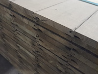 Ca. 154x vuren geïmpregneerde rabatdelen, 1,8 x 14 x 510 cm - afbeelding 4 van  5