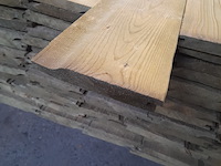 Ca. 154x vuren geïmpregneerde rabatdelen, 1,8 x 14 x 510 cm - afbeelding 5 van  5