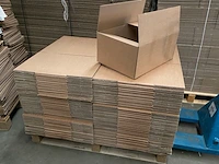 Ca. 155x verzenddozen, bruin, 53x38x23cm