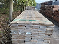 Ca. 156x guyana ipé planken fijnbezaagd, 22x150mm, 26/250cm, 70/300cm, 60/350cm