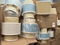 Ca. 159x rotan lampenkap crate & cargo - afbeelding 2 van  8