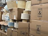 Ca. 159x rotan lampenkap crate & cargo - afbeelding 4 van  8