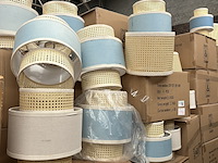 Ca. 159x rotan lampenkap crate & cargo - afbeelding 5 van  8