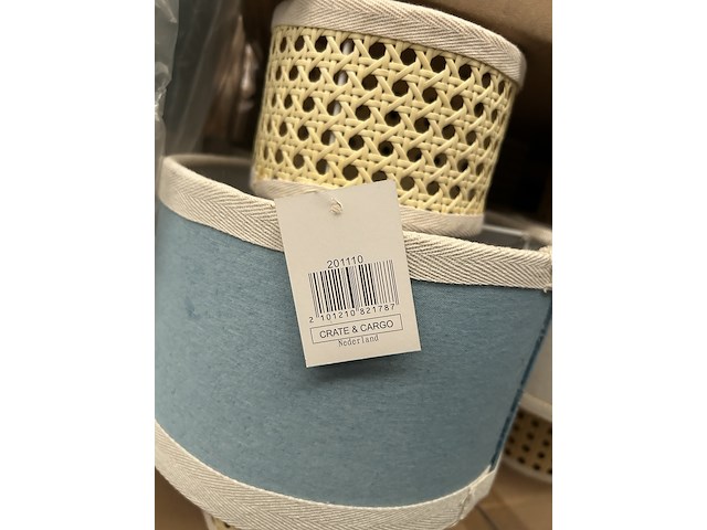 Ca. 159x rotan lampenkap crate & cargo - afbeelding 7 van  8