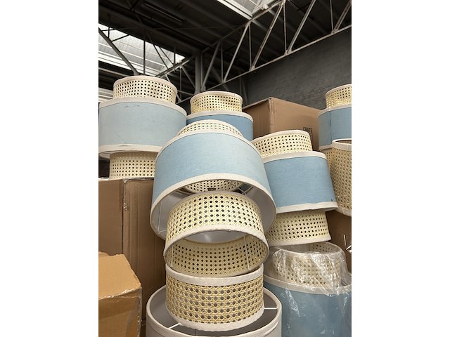 Ca. 159x rotan lampenkap crate & cargo - afbeelding 8 van  8