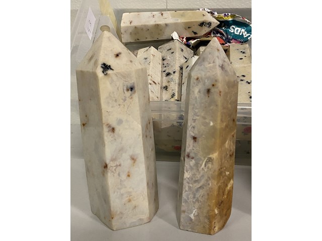 Ca. 15x agaat obelisken - afbeelding 4 van  5