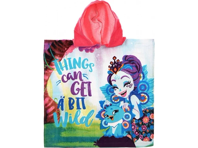 Ca. 15x ba poncho, disney enchantimals, 50 x 100 - afbeelding 1 van  2