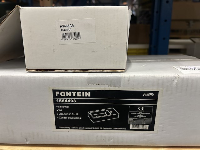 Ca. 15x badkamer/sanitair accessoires en toebehoren w.o. alterna, artemide, eleganta, geesa - afbeelding 3 van  8