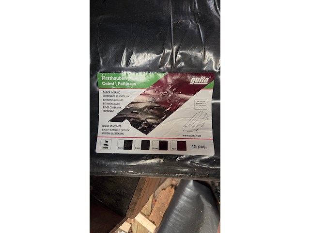 Ca. 15x bitumen nokstukken, guttanit - afbeelding 2 van  6