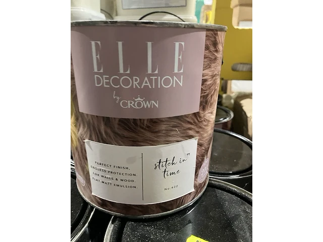 Ca. 15x blikken verf perfect finish, elle, decorationcrown - afbeelding 2 van  5