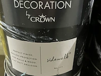 Ca. 15x blikken verf perfect finish, elle, decorationcrown - afbeelding 3 van  5