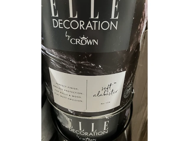 Ca. 15x blikken verf perfect finish, elle, decorationcrown - afbeelding 4 van  5