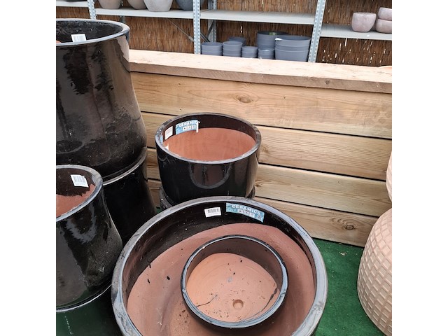 Ca. 15x bloempot, ceramics - afbeelding 4 van  7