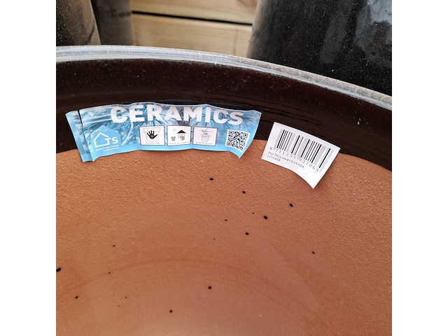 Ca. 15x bloempot, ceramics - afbeelding 6 van  7