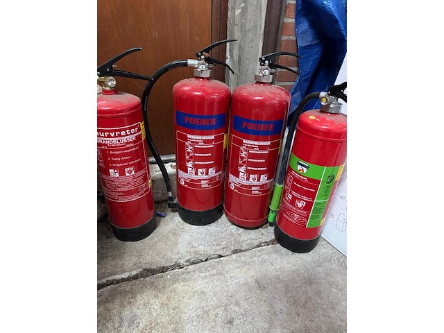 Ca. 15x brandblussers - afbeelding 5 van  5