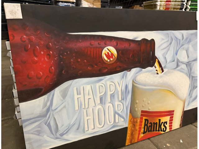 Ca. 15x canvas schilderij banks 90x60 - afbeelding 2 van  5