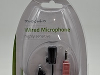 Ca. 15x clip-on microfoon, nedis, wired microphone - afbeelding 2 van  5
