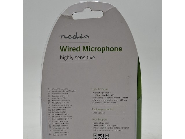 Ca. 15x clip-on microfoon, nedis, wired microphone - afbeelding 4 van  5